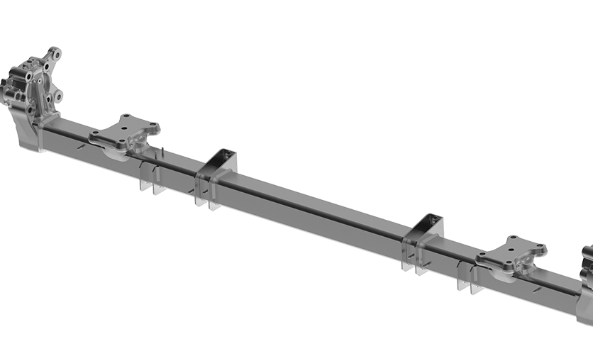 Hinterachstragrohr
